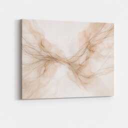 Neutral Marble Canvas Wall Art Beige Taupe Stone Texture Modern Minimalist Luxury Aesthetic Decor Living Room Bedroom Office Cool Artwork