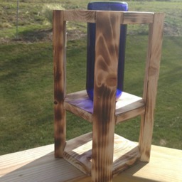 Wine Bottle Bird Feeder - thumbnail 3