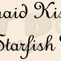Mermaid Kisses Starfish Wishes Wall Decal, Bedroom Stickers, Girls Room Decor, Art, Nursery Art - thumbnail 3