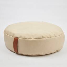 Vegan Leather Floor Cushion - Round Or Square Kids Seating - thumbnail 3