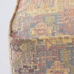 Ekenas Ottoman Cover F11 Tribal Bohemian Kilim Rug Ottoman Footstool Cover Tabouret Couverture Fu??hocker Abdeckung - thumbnail 3
