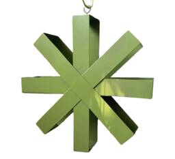 Asterisk - Modern Bird Feeder Eden Green