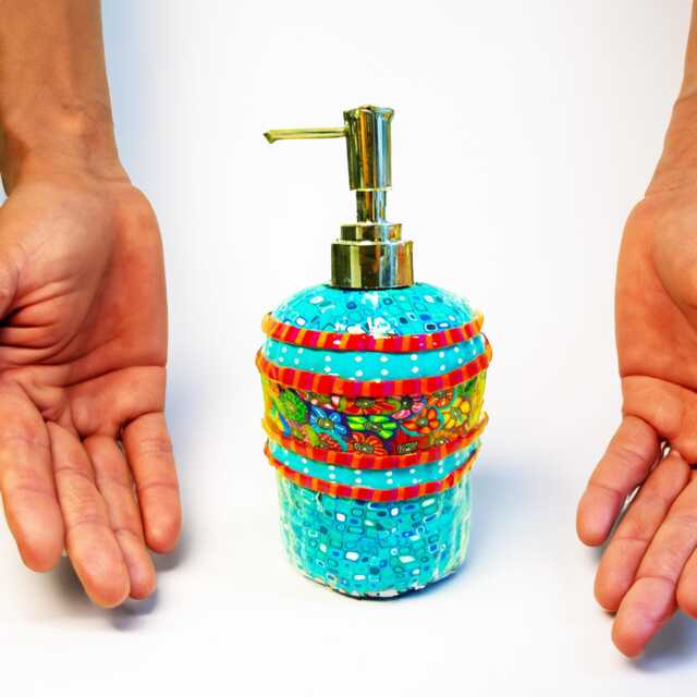 Glass Soap Dispenser, Glass Bottles - image 1