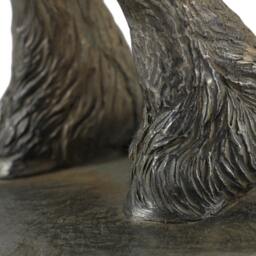 Percheron, Horse Wooden Base Statue, Limited Edition, Artdog - thumbnail 4