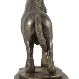 Percheron, Horse Wooden Base Statue, Limited Edition, Artdog - thumbnail 3