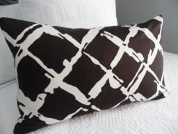 Chocolate Brown.creams.modern.glam.pillow Cover.slip Cover.home Decor.brown.unisex.home Decor.bedroom Pillow Covers.mod - thumbnail 1