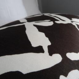 Chocolate Brown.creams.modern.glam.pillow Cover.slip Cover.home Decor.brown.unisex.home Decor.bedroom Pillow Covers.mod - thumbnail 3