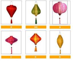 Orange Silk Lanterns - Set Of 2 Vietnamese Wedding Decor, 20 Inch - thumbnail 2