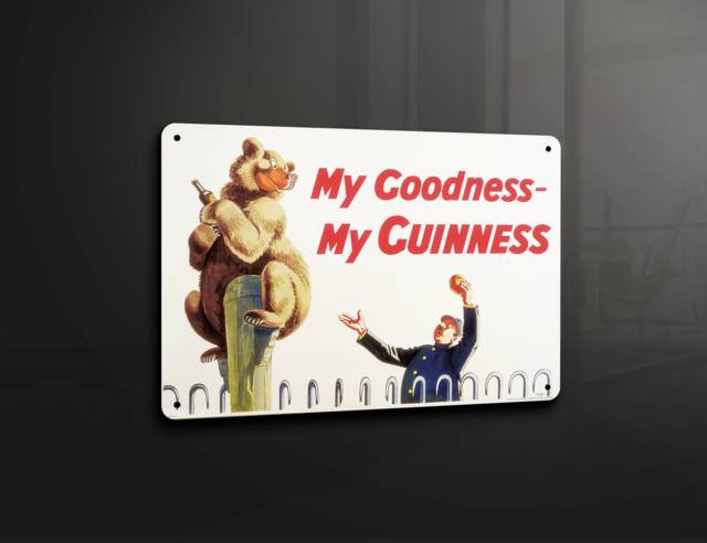 Lovely Day For A Guinness - Metal Sign Plaque Wall Art Decor Signage
