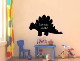 Stegosaurus Chalkboard Wall Sticker, Blackboard Stickers, Decals, Stickers