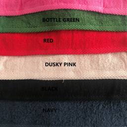 Hippo Towel - Personalised Face Cloth/Hand Bath = Embroidered With & Text - thumbnail 4