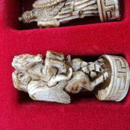 Chess Board Alabaster Set Ancient Greece Themed Chessboard 45x45 - thumbnail 4