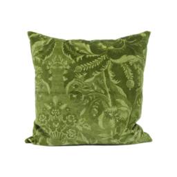 Zoffany - Ducato Velvet Olivine Sumptuous Damask Inspired Luxury Cushion Cover Handmade Throw Pillow Designer Home D??cor - thumbnail 2