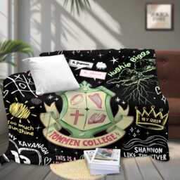 Boys Of Tommen Fleece Blanket, College Kavanagh 13 Decor, Gift For Book Lover - thumbnail 3