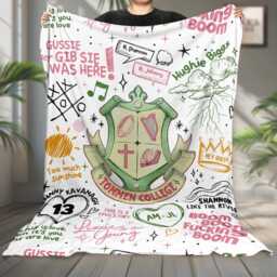 Boys Of Tommen Fleece Blanket, College Kavanagh 13 Decor, Gift For Book Lover - thumbnail 2