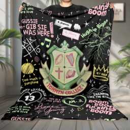 Boys Of Tommen Fleece Blanket, College Kavanagh 13 Decor, Gift For Book Lover - thumbnail 1