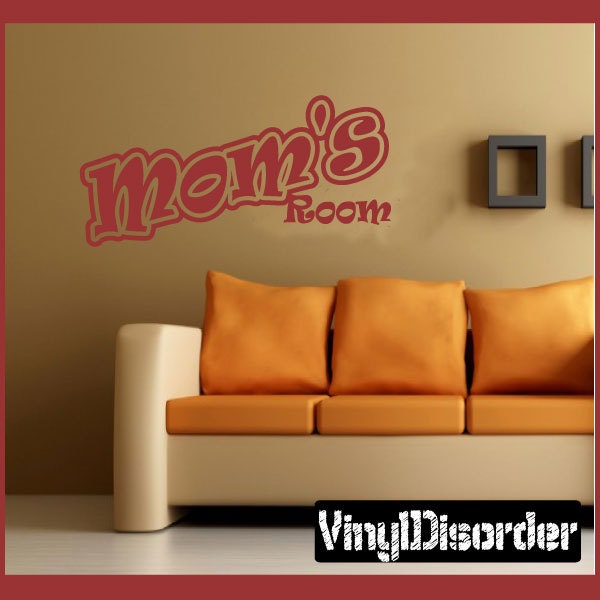 Moms Room - Vinyl Wall Decal Quotes Sticker Ss003Momsroomvet - image 1