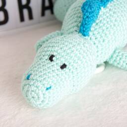 Crocheted Cuddly Toy Dino/Dragon Dinosaur - thumbnail 2