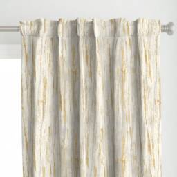 Woodgrain Curtain Panel - Birch Tree Woodland Nursery Abstract Custom Painted Texture By Crystal_Walen