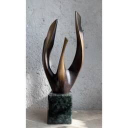 Nesting, 31/11/8cm, Limited Edition ??riginal Bronze Sculpture, Stoycho Nikiforov - thumbnail 2
