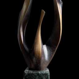Nesting, 31/11/8cm, Limited Edition ??riginal Bronze Sculpture, Stoycho Nikiforov - thumbnail 4
