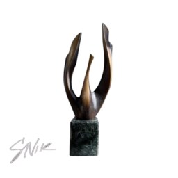 Nesting, 31/11/8cm, Limited Edition ??riginal Bronze Sculpture, Stoycho Nikiforov