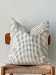 Green Neutral Natural Color & Fiber Pillow Cover - thumbnail 1