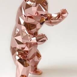 Bear Spirit, Gold Pink Limited Edition Sculpture - thumbnail 3