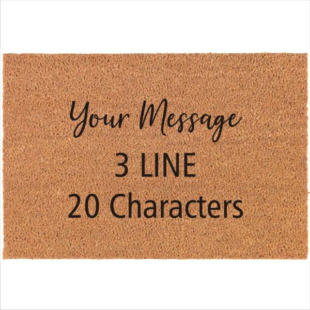 Housewarming Welcome Mat - Custom Home Rug Personalised Door Entry Gift Idea - image 1