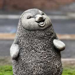 Concrete Penguin Statue Stone Bird Sculpture Outdoor Garden Decoration Cute Antarctic Animal Ornament Cement Figurine Lover Gift - thumbnail 2