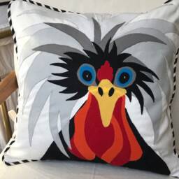 Funky Chicken Pillow Cover - thumbnail 2