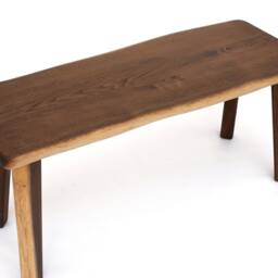 Live Edge Bench, Coffee Table, Bank, Panca, Banc, B??nk, B??nk Waney Edge, Natural Entryway Bench - thumbnail 2
