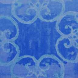 Designers Guild Kashiwa Cushion, Denim Blue Boho Pillow Cover - thumbnail 2
