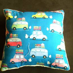 Pillow With Appliqu??d Letters For Boys, Cuddly Soft Baby Gift Christmas Children's - thumbnail 2