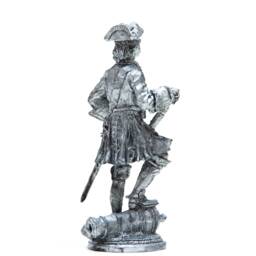 54mm Russia. Peter I - The Great 1682-1725 Yrs. 132 Scale Metal Figurine - thumbnail 3