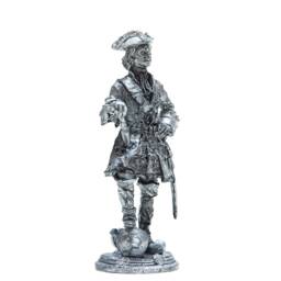 54mm Russia. Peter I - The Great 1682-1725 Yrs. 132 Scale Metal Figurine - thumbnail 2