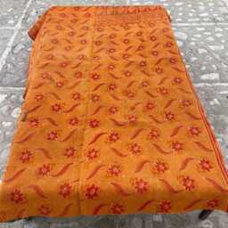 Indian Block Print Patchwork Reversible Cotton Kantha Quilt Handmade Bedding - thumbnail 4