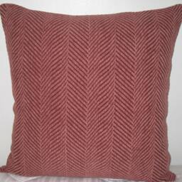 "Chenille Zig-Zag Pattern Decorative Pillow Cover-24""x24" - thumbnail 2