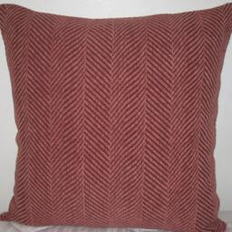 "Chenille Zig-Zag Pattern Decorative Pillow Cover-24""x24" - thumbnail 3