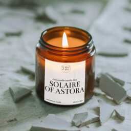Solaire Of Astora Candle, Dark Souls Inspired Gift, Gaming Gifts, Luxury Soy Candle - thumbnail 1