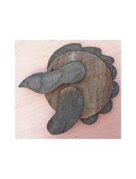 Reclaimed Pallet Wood Wall Art - Rooster - thumbnail 1