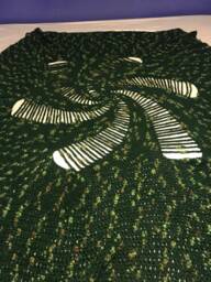 Camouflage Flower Blanket
