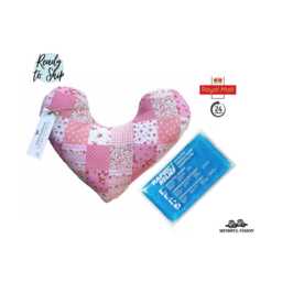 Mastectomy Comfort Pillow Set Heart, Neck Rest, Seatbelt - Post Surgery Relief - thumbnail 1