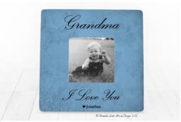 Mothers Day Gift For Grandma Nana Grandmother Personalized Picture Frame, Frame, From Grandson, Theres This Boy - thumbnail 1