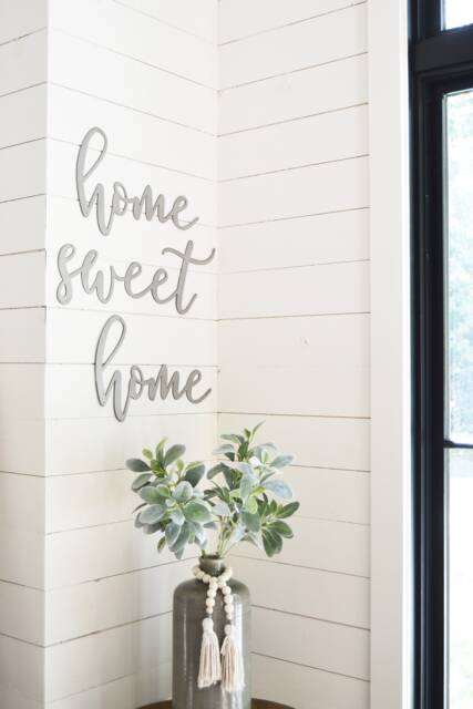 Home Sweet Metal Wall Art - 16 Gauge Steel Sign - image 1