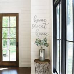 Home Sweet Metal Wall Art - 16 Gauge Steel Sign - thumbnail 3