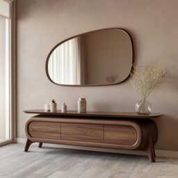 Solid Wood Entryway Bench Rustic Shoe For Hallway Minimal Farmhouse Furniture - thumbnail 1