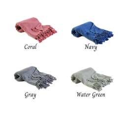 Amethyst - Stonewashed Turkish Cotton Beach Towel, Bridesmaid Gift, Wedding Sarong, Cover Up, Lightweight Bath Towel - thumbnail 3