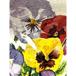 Pansy Vase, Vase For Flowers, Pretty Unique Vases, Gifts, Gift Mum, Anniversary Gift, Flower Her, Decor - thumbnail 3