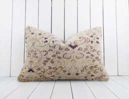 Handmade Vintage Turkish Kilim Pillow Cover - 16x24 - thumbnail 1